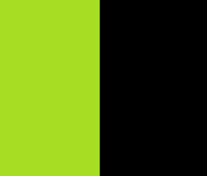 Black neon green